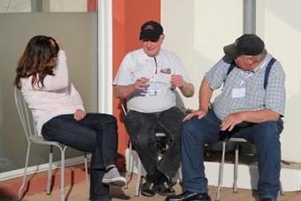 Montauban / Saint-Antonin-Noble-Val 22.- 26.05.2014 - Empfang im IBIS Hotel Montauban am 22.05.2014 (001)