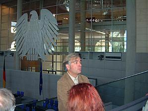Berlin 28.08.- 02.09.2005 - Deutscher Reichstag/Bundestag am 29.08.2005 (005)