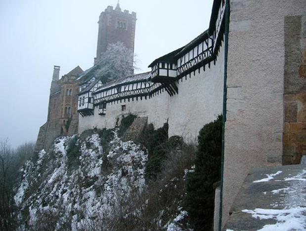 Gotha (Residenzstadt) 02.- 03.02.2006 - Wartburg im Winter (001)