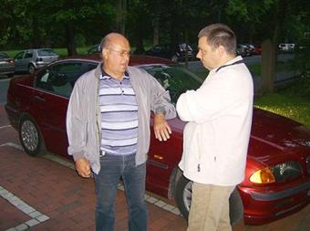 Gotha (Residenzstadt) am 30.05.2007 - Im Hotel mein Vater und Johan am 30.05.2007 (001)