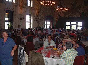 Gotha (Residenzstadt) 31.05.- 04.06.2007 - Eisenach (Wartburgstadt) / Wartburg Mittagessen im Hotel auf der Wartburg (Wappensaal) am 01.06.2007 (002)