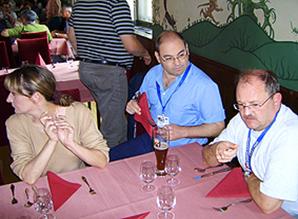 Gotha (Residenzstadt) 31.05.- 04.06.2007 - Eisenach (Wartburgstadt) / Wartburg Mittagessen im Hotel auf der Wartburg (Wappensaal) am 01.06.2007 (005)