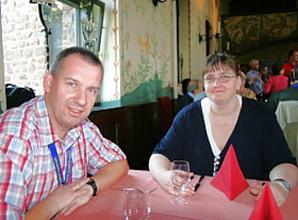 Gotha (Residenzstadt) 31.05.- 04.06.2007 - Eisenach (Wartburgstadt) / Wartburg Mittagessen im Hotel auf der Wartburg (Wappensaal) am 01.06.2007 (010)