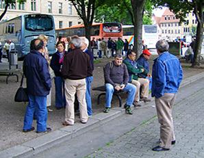 Gotha (Residenzstadt) 31.05.- 04.06.2007 - Erfurt (Landeshauptstadt) Erfurt Domplatz am 02.06.2007 (001)