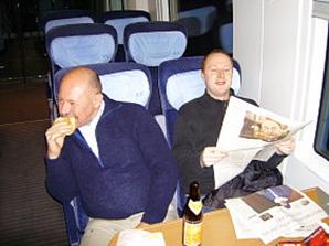 C�rdoba 22.- 26.11.2007 - Im ICE 520 nach N�rnberg am 20. November 2007