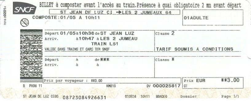 San Sebastian 01.- 02.05.2024 - Anreise San Sebastian (Saint-Jean-de-Luz Ciboure - Gare de Hendaye - Hendaia(Euskotren) - Amara(Domostia) am 01.05.2024 (001)